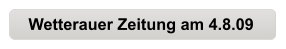 Wetterauer Zeitung am 4.8.09